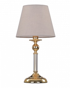 Настольная лампа Crystal Lux CAMILA CAMILA LG1 GOLD - фото и цены
