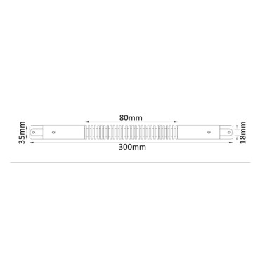 Соединитель гибкий (однофазный) Crystal Lux CLT 0.211 05 BL