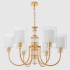 Люстра Crystal Lux ELENA SP6 GOLD