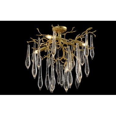 Люстра Crystal Lux REINA PL5 D600 GOLD PEARL