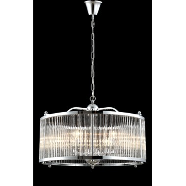 Люстра Crystal Lux TADEO SP6 D600 CHROME/TRANSPARENTE