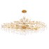 Люстра Crystal Lux REINA V2 SP16 L1500 GOLD PEARL