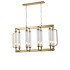 Люстра Crystal Lux TOMAS SP8 L1000 BRASS