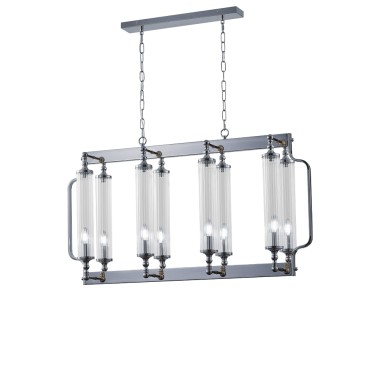 Люстра Crystal Lux TOMAS SP8 L1000 CHROME