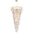 Люстра Crystal Lux REINA SP34 D1200 GOLD PEARL