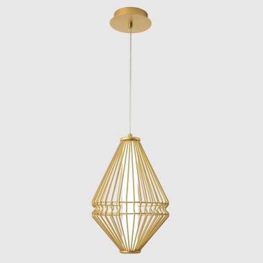 Светильник подвесной Crystal Lux CUADRA SP18W LED GOLD