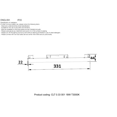 Светильник трековый магнитный Crystal Lux CLT 0.33 001 18W BL T4000K