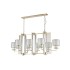 Люстра Crystal Lux NICOLAS SP8 L1000 GOLD/WHITE