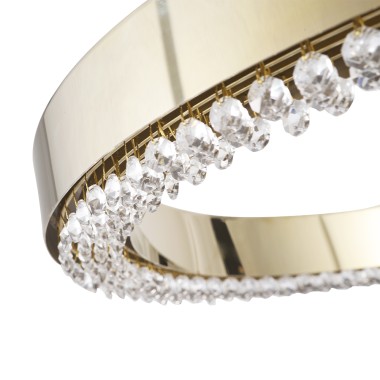 Люстра Crystal Lux SATURN SP30W LED GOLD