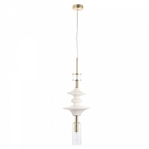 Светильник подвесной Crystal Lux VALENCIA VALENCIA SP1.4 GOLD - фото и цены