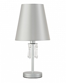 Настольная лампа Crystal Lux RENATA RENATA LG1 SILVER - фото и цены