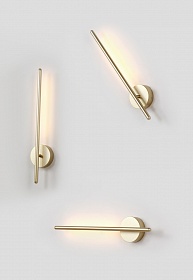 Поворотный настенный светильник Crystal Lux VERDE VERDE AP L500 GOLD - фото и цены