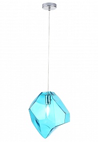 Светильник подвесной Crystal Lux NUESTRO NUESTRO SP1 CHROME/BLUE - фото и цены