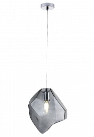 Светильник подвесной Crystal Lux NUESTRO NUESTRO SP1 CHROME/SMOKE - фото и цены