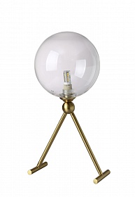 Настольная лампа Crystal Lux ANDRES ANDRES LG1 BRONZE/TRANSPARENTE - фото и цены