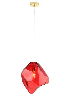 Светильник подвесной Crystal Lux NUESTRO NUESTRO SP1 GOLD/RED - фото и цены