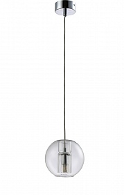 Светильник подвесной Crystal Lux BELEZA BELEZA SP1 B CHROME - фото и цены