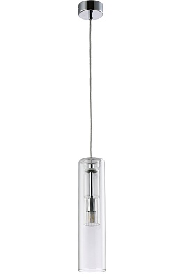 Светильник подвесной Crystal Lux BELEZA BELEZA SP1 F CHROME - фото и цены