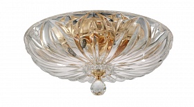 Светильник потолочный Crystal Lux DENIS DENIS D400 GOLD - фото и цены