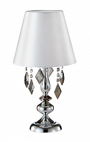 Настольная лампа Crystal Lux MERCEDES MERCEDES LG1 CHROME/SMOKE - фото и цены
