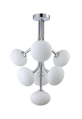 Люстра Crystal Lux ALICIA ALICIA SP7 CHROME/WHITE - фото и цены