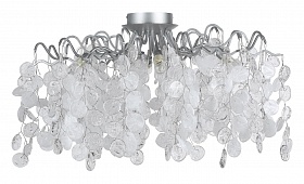 Светильник потолочный Crystal Lux TENERIFE TENERIFE PL8 SILVER - фото и цены