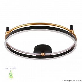 Светильник потолочный Crystal Lux FERNANDO FERNANDO PL72W LED BLACK/GOLD - фото и цены