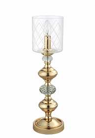 Настольная лампа Crystal Lux GRACIA GRACIA LG1 GOLD - фото и цены