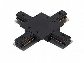 Соединитель X-образный (однофазный) для встраиваемого шинопровода Crystal Lux CLT 0.2211 CLT 0.2211 04 BL - фото и цены